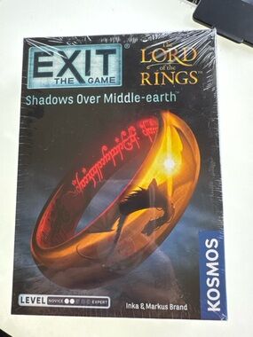EXIT The Game Lord of the Rings Shadows Over Middle Earth NEW Sealed